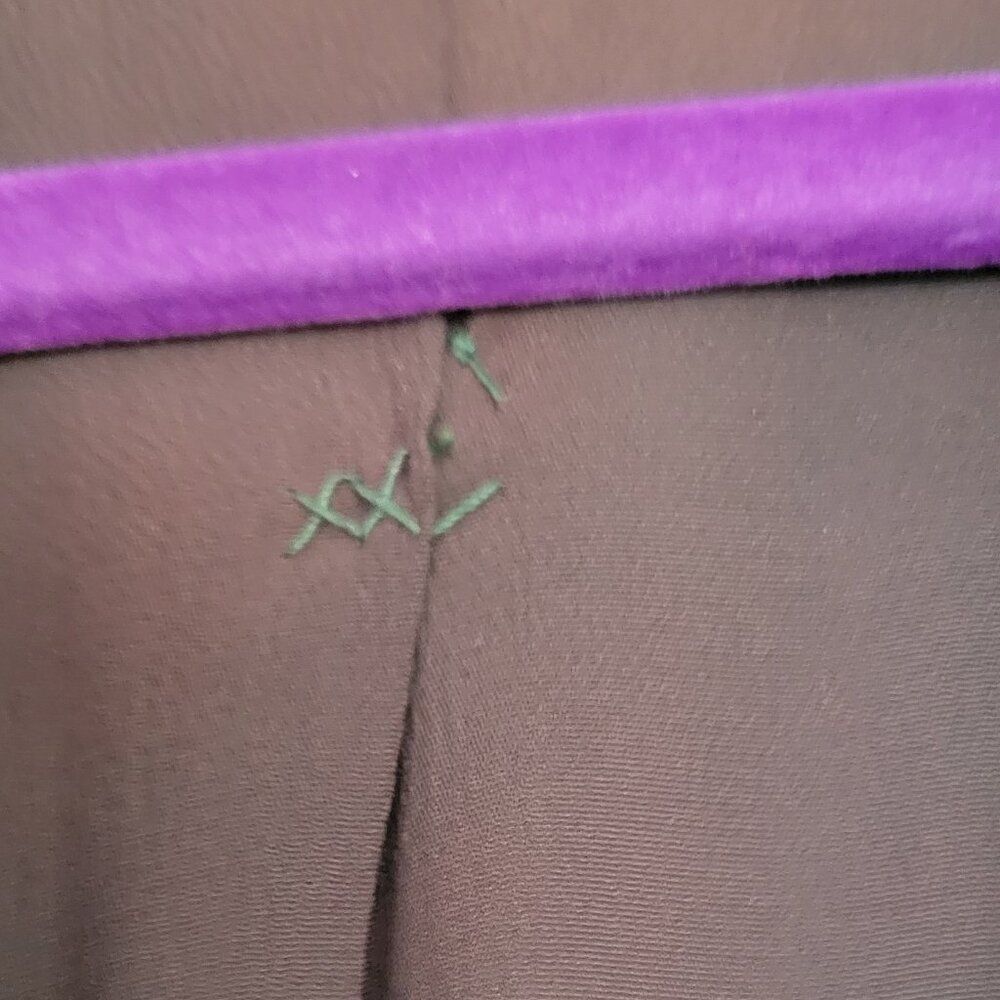 American Woolen Co Vintage 1940s Applique Blazer Emerald Green Rockabilly Pinup - Picture 5 of 11